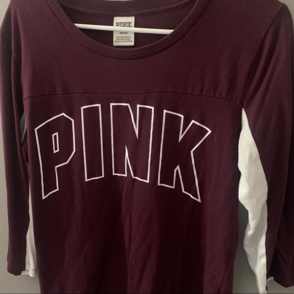 PINK long sleeve tee
